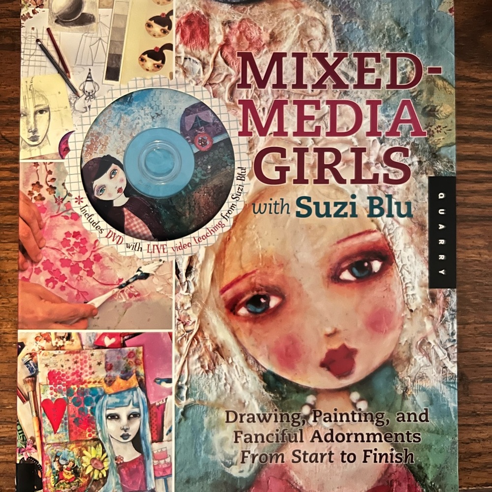 Mixed media art book.